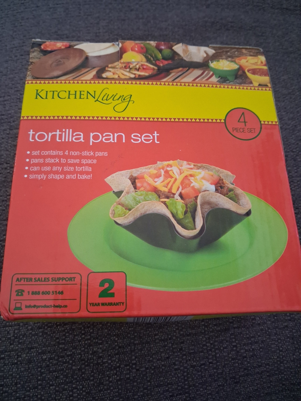 Green Tortilla Pan Set - 4 Piece